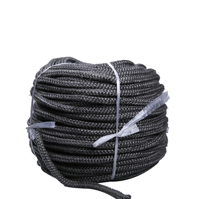 Прокладка для бойлера из стекловолокна, Черная Плетеная прокладка из стекловолокна, прокладка из стекловолокна