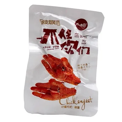 Wholesale Luweiquan Double Chicken Feet Chinese Traditional Meat Snacks Low price spicy flavor Chicken feet