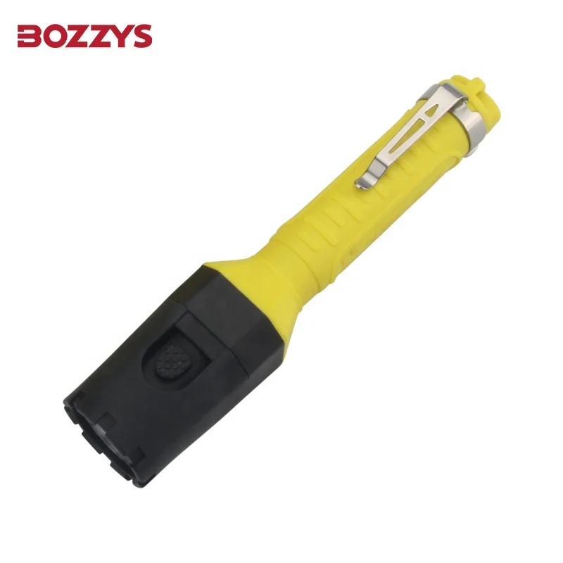 Portable Highly Transparent Lens Double Light Source Explosion-Proof Flashlight
