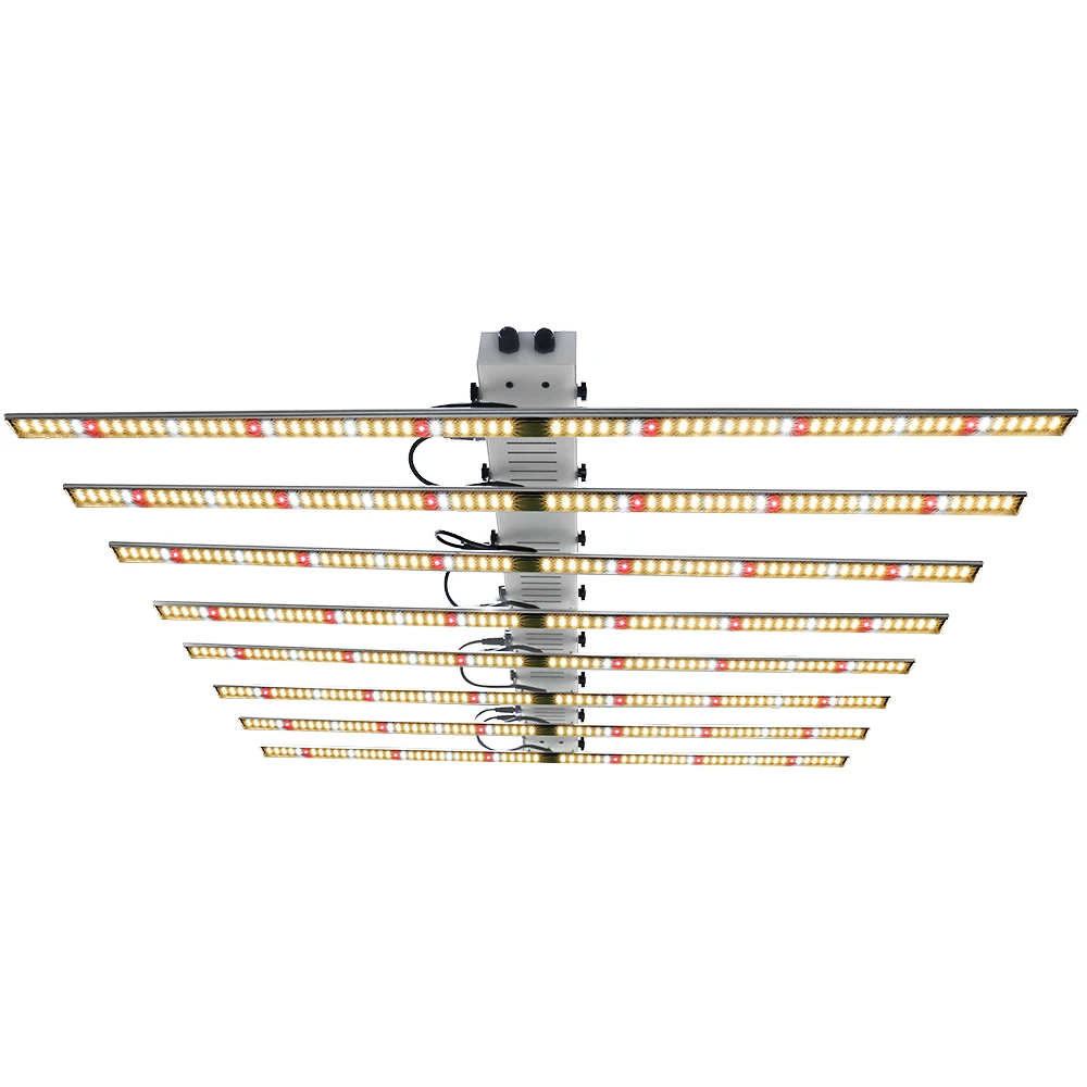 High Efficacy 2.4-2.8 umol/J Full Spectrum + 660nm Spydr LED Grow Light Fixture