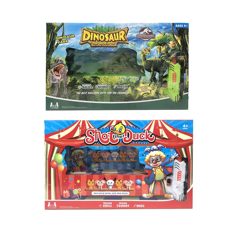 Parent-child interactive toy simulation shooting game shot the duck with rubber bullet gun non hurt for kids