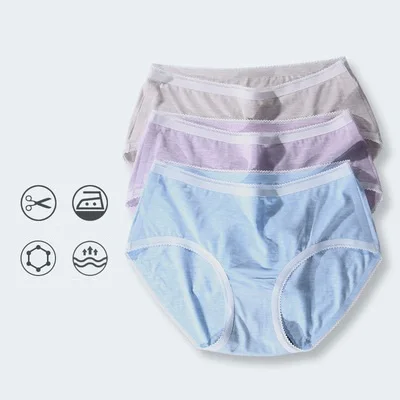 Новинка 2021, графеновые женские трусики, женские трусики из модала, дышащие трусики на бедрах, бесшовное женское нижнее белье со средней талией для девушек