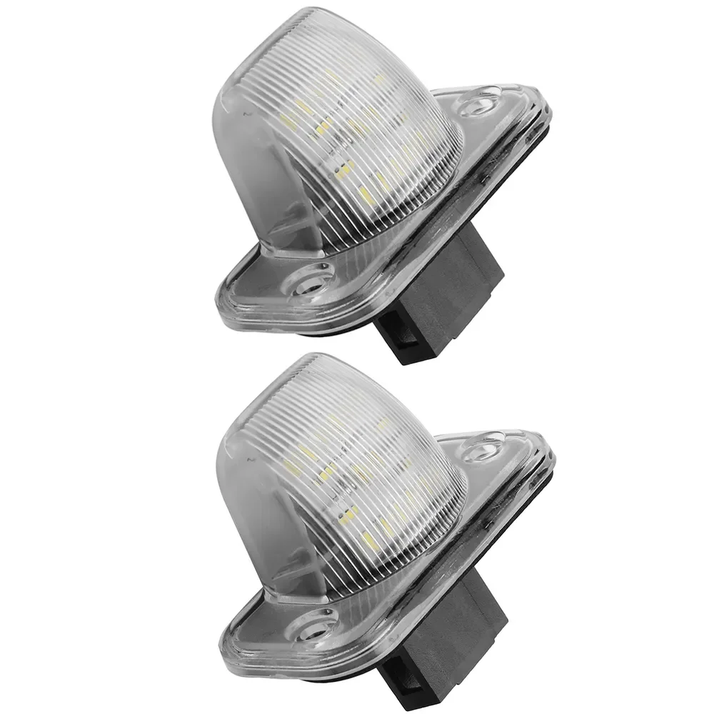 LED License Plate Lights For Vw T4 90~03, Transporter Syncro 1993~2004, Candy 04~, Jetta/Syncro CAMPMOB Passat Auto Number Lamp