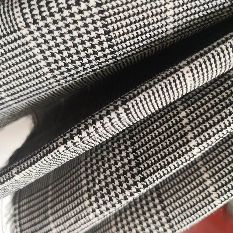 Factory Price Manufacturer Supplier Men Jeans Skinny Stretch Mark For Pants Legging and Trousers Check Yarn Dye Bengaline Fabric