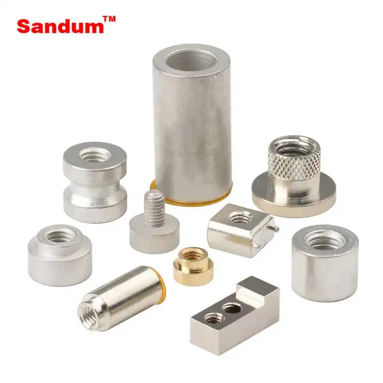 CNC Turning Parts Analogy for 7466114 7466204 7466205 PCB SMD High Currenct PCB Terminal SMD Connected Bolt