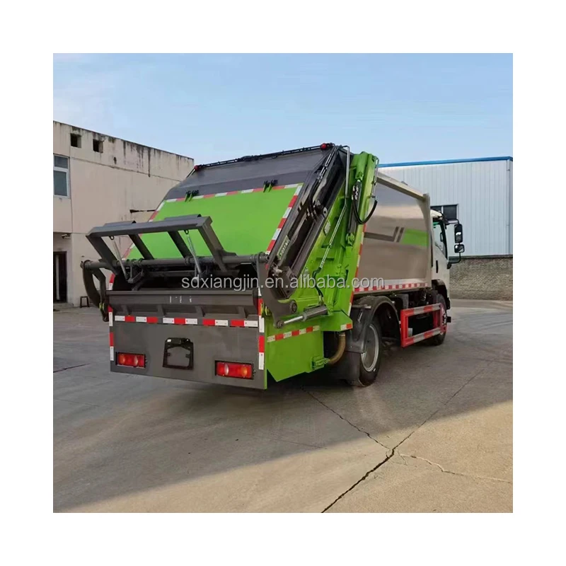 New diesel Garbage Compactor China  HOWO Garbage Truck for Sale in Kenya