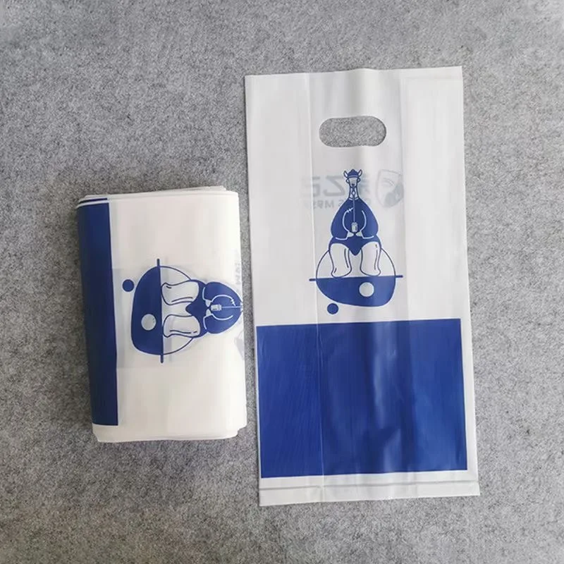 Compostable Zip Packaging Bag Reusable Pla Corn Starch Cpe Eva Frosted Zipper Plastic Bag For Cloth Packaging