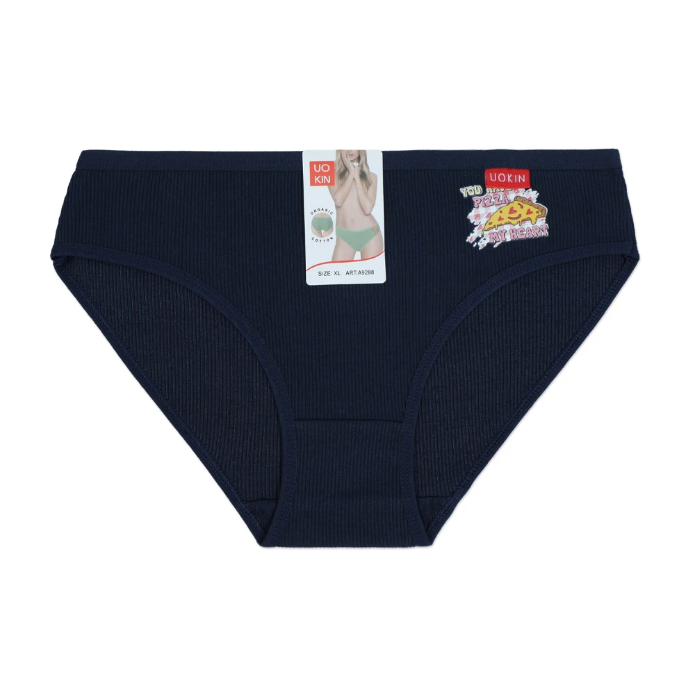 UOKIN Women cotton panties high quality soft thread cotton nickers ladies panties in dozens for adult girls A9288