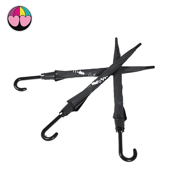 New Fashion Wholesale Price Umbrella Windproof Parasol Umbrellas Straight Plastic Adults Semi-automatic umbrella for kids