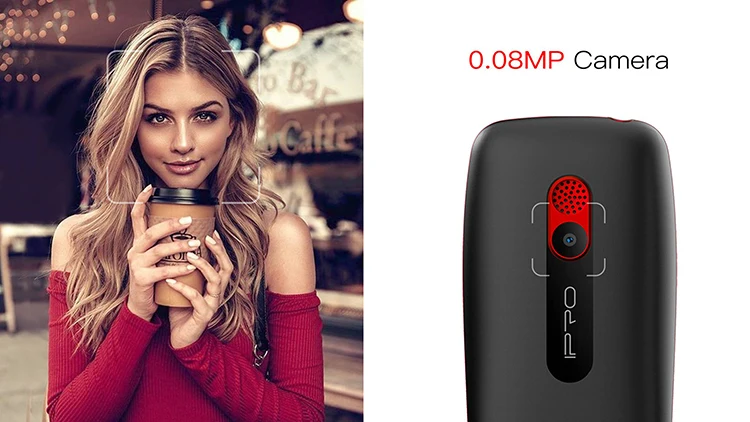 2022 Самый дешевый высококачественный IPRO A25 2 4 дюймовый функциональный телефон тонкий дизайн 1000 мАч 32 Мб + Вибрационный мобильный