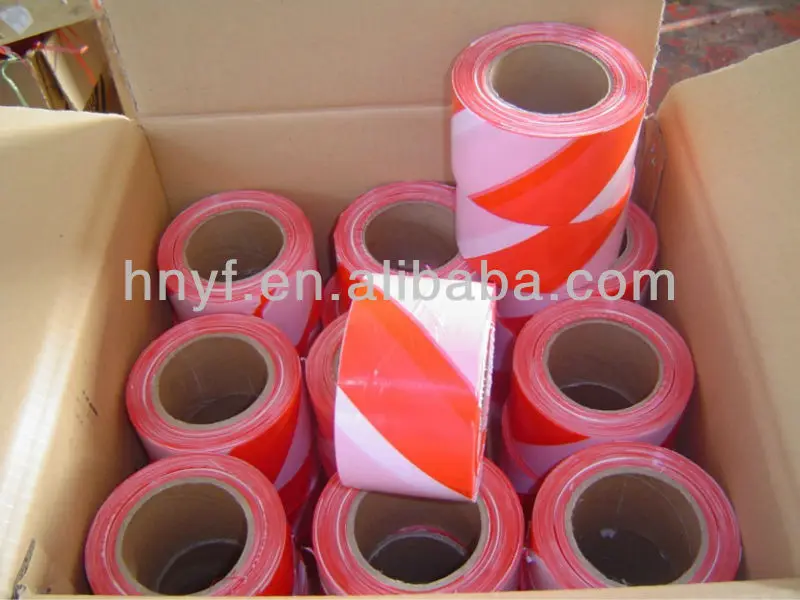 White Underground Warning Tape PE Material Customizable 80mic Printed Roll Barricade Isolation Wholesale Road Safety Products