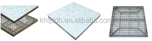 HPL PVC raised floor panel 600*600mm anti-static aluminum raised access floor