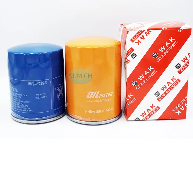 Shumiqi wak oil filter car accessories PH8A 15601-44011 15600-41010 90915-td004 90915-TD004 oil filter for car