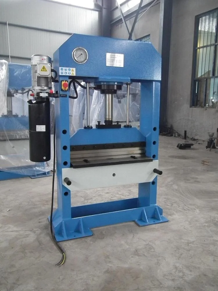 HP-400 hydraulic forging steel press machine iron worker cold pressing eyelet punching power prensas hidraulicas prensa