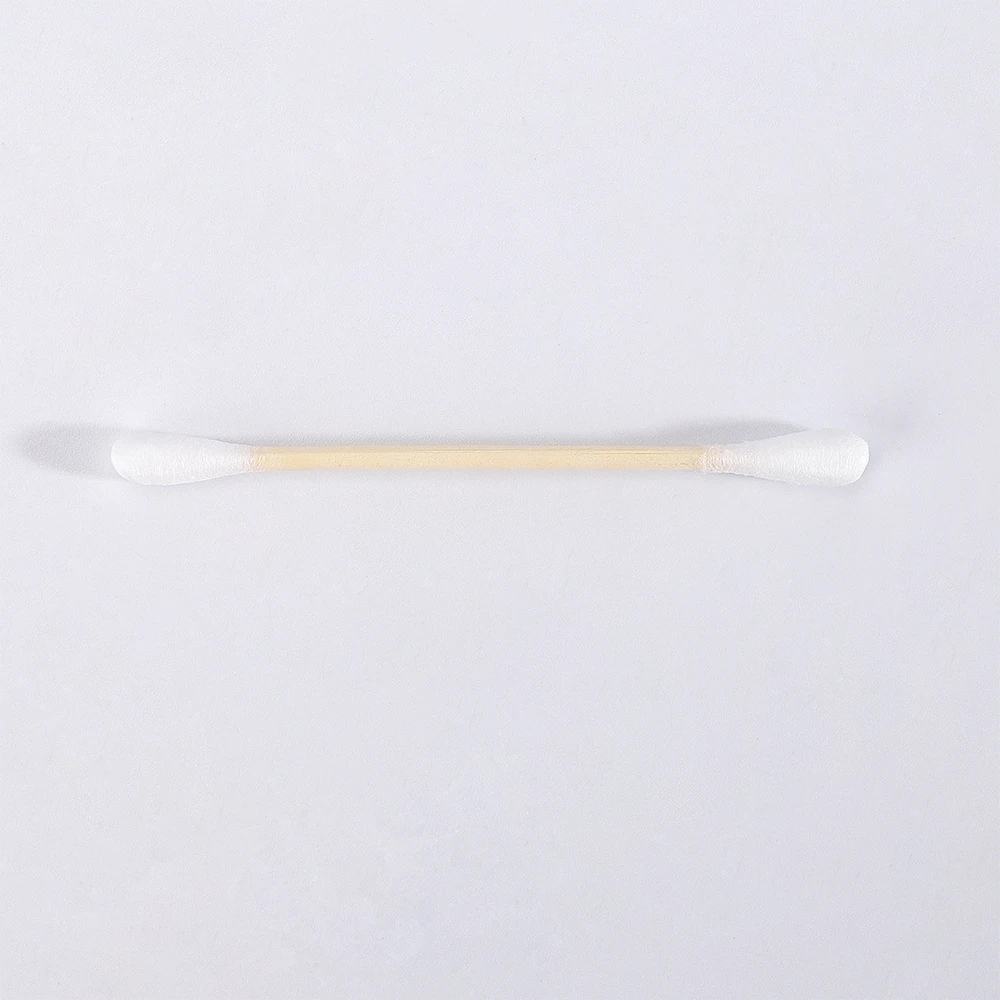 Hot Selling OEM Double-Headed Natural Eco Friendly Bamboo Makeup Cotton Buds Wooden Ear Cleaning Cotton Swab