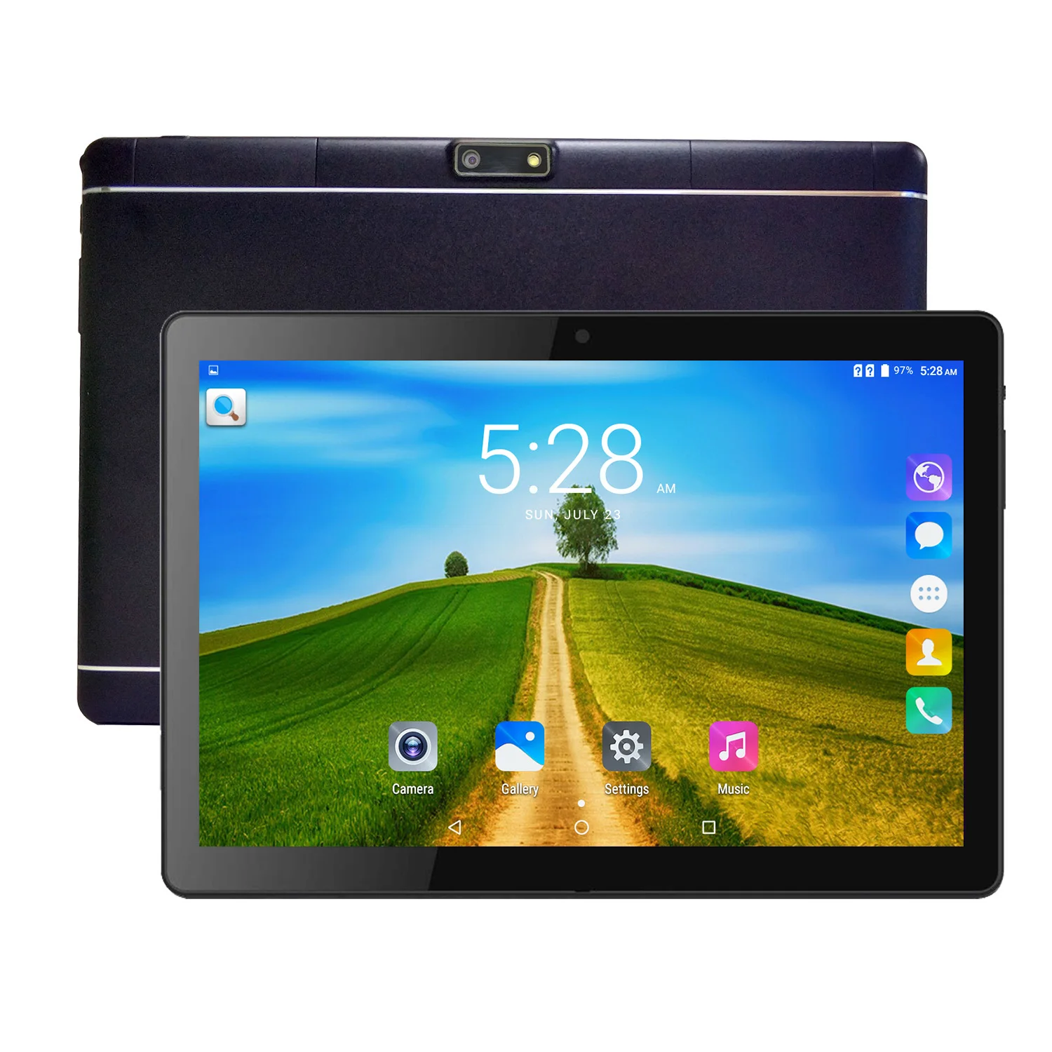 10-дюймовый OEM планшет SC9863 4 Гб ОЗУ 64 ПЗУ LTE Двойная камера Android 10 планшетный ПК поддержка BT