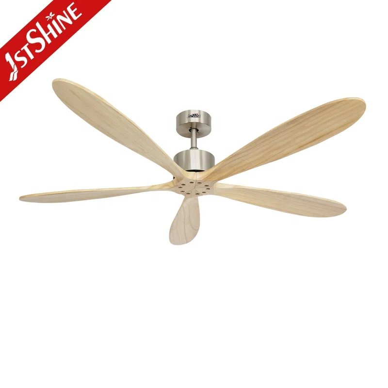 1stshine ceiling fan manufacturer dc motor 5 speed indoor wood ceiling fan with remote