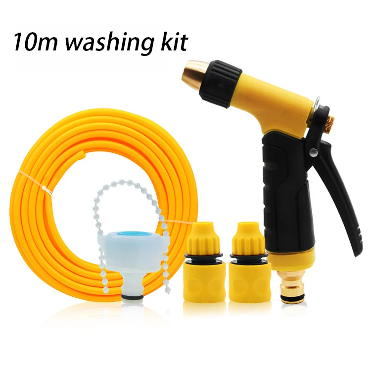 Multifunction high pressure garden pipe car vehicle wash machine water gun set kit