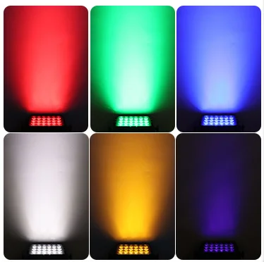 IP65 waterproof Stage Events Light 20x18w led city color light RGBWA UV 6in1 led city color wash wall washer led flood light