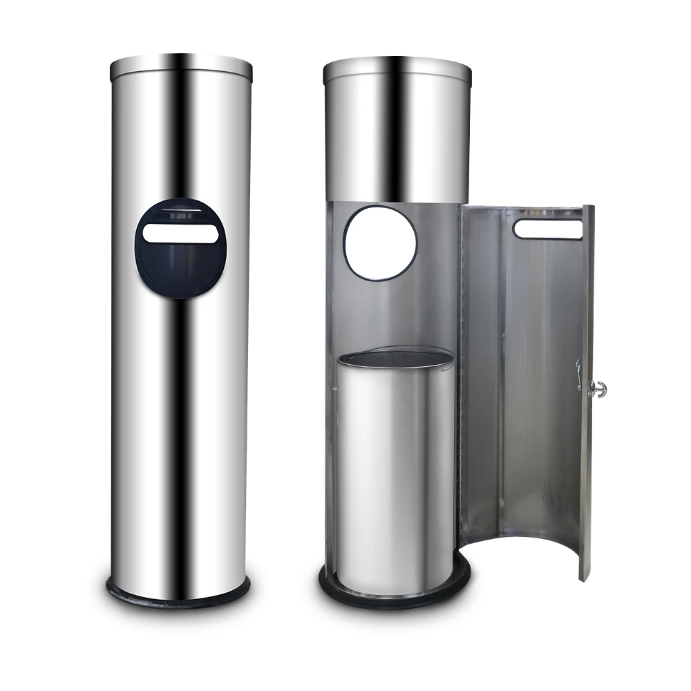 Горячая продажа бака из нержавеющей стали для 304 стеклоочиститель диспенсер алкоголь ручная дезинфекция влажные стеклоочистителя диспенсер напольная с замком и ключом