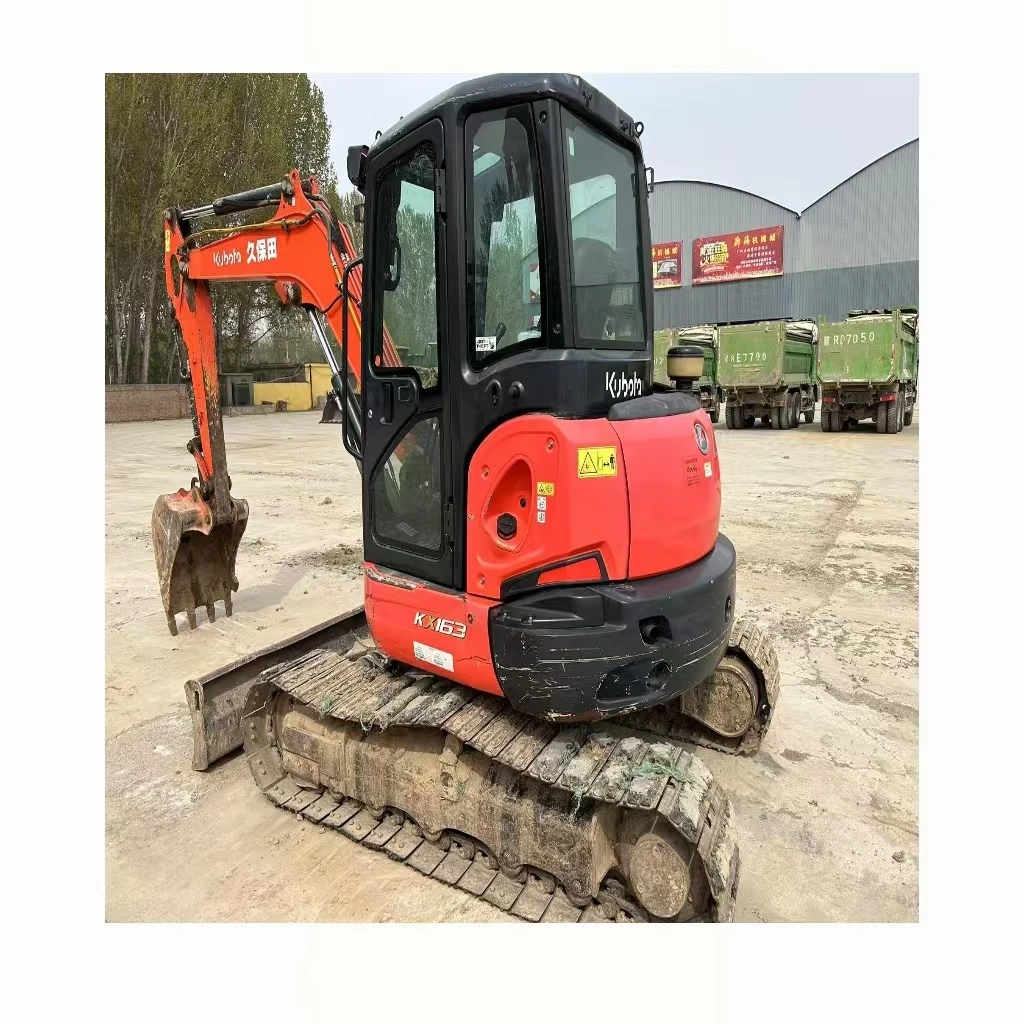Лидер продаж подержанный экскаватор Kubota KX163 амфибия востребованный Подержанный Kubato