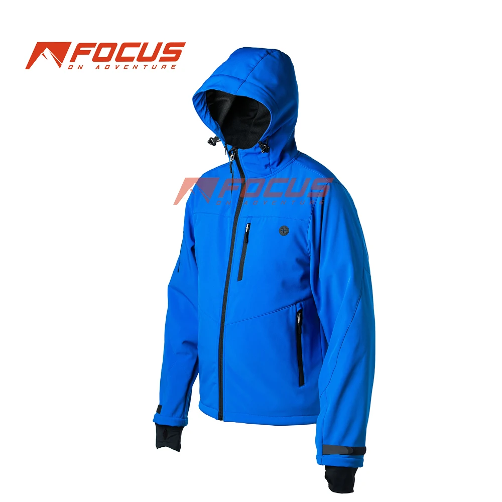 Custom Outdoor Polar Fleece Softshell Jacket Waterproof Breathable Winter Men Jacket For Hiking Cycling Mountaineering Camping