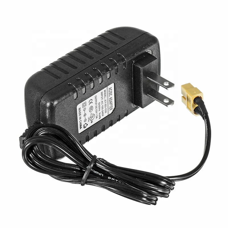 Hot sell 12V 3A AC/DC Lipo Battery Charger Power Supply Adapter XT60 Plug for ISDT STRIX Charger