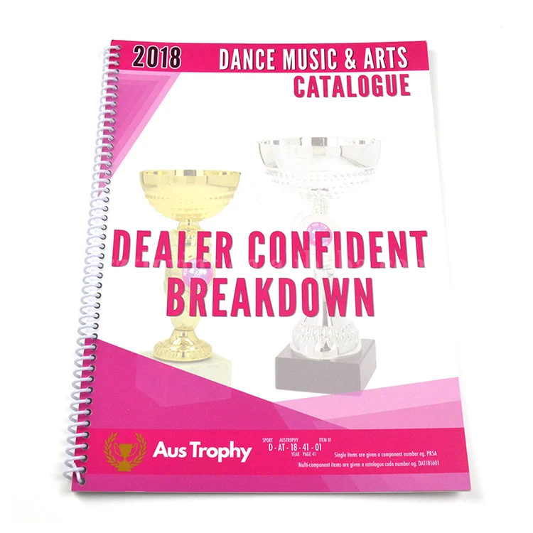 On Line Catalogue Printing Wholesale Price Book Printing Service Cheap Booklet Printing