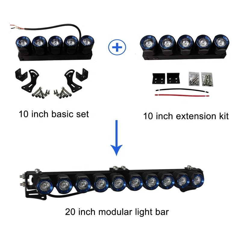 Ripdark shenzhen factory supplier lamp led car off road 4x4 led bar lights