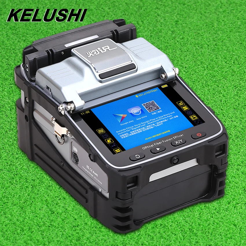 AI-7C SM ММ FTTH Автоматическая интеллигентая (ый) волоконно-оптического сращивания машины AI-7C волоконно-оптический сварочный аппарат