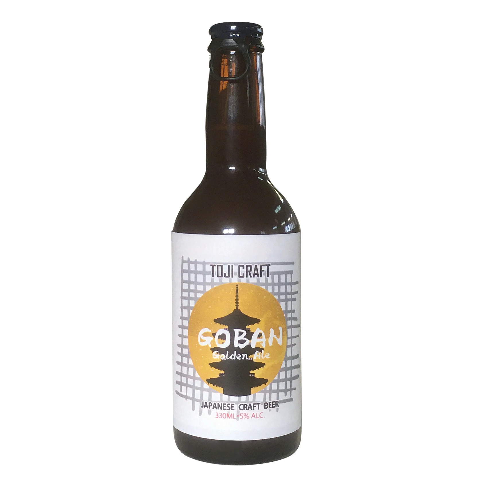 Japanese Local GOBAN Golden Ale Light Color Draft Craft Beer