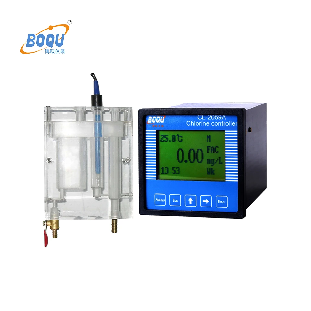 Boqu Cl-2059-a измерение очистки воды он-лайн остаточный хлор анализа