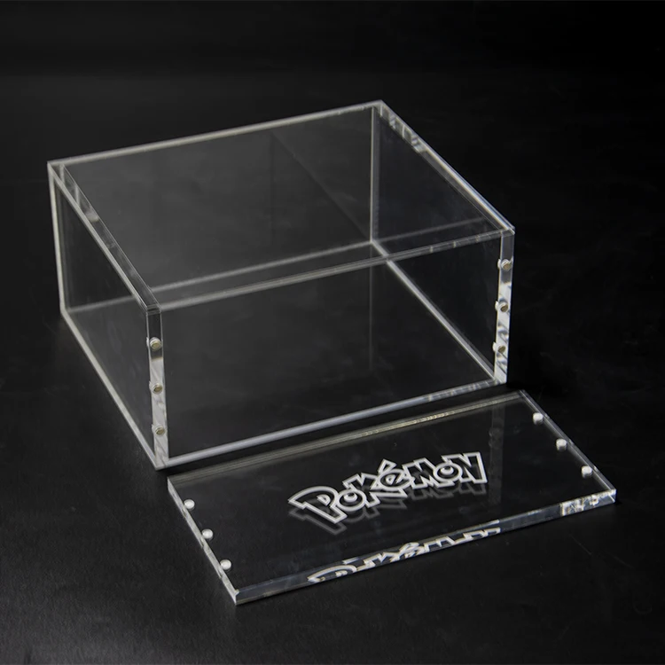 Lucite Booster Box Acrylic Case with Magnetic Lid