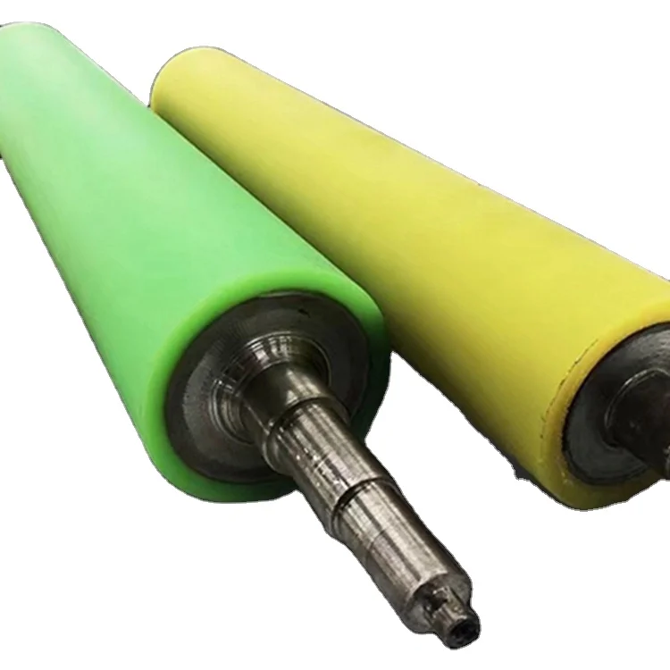 high quality printing rotogravure rubber roller shaft for flexo printing machine rubber rollers metal shaft diameter 8mm