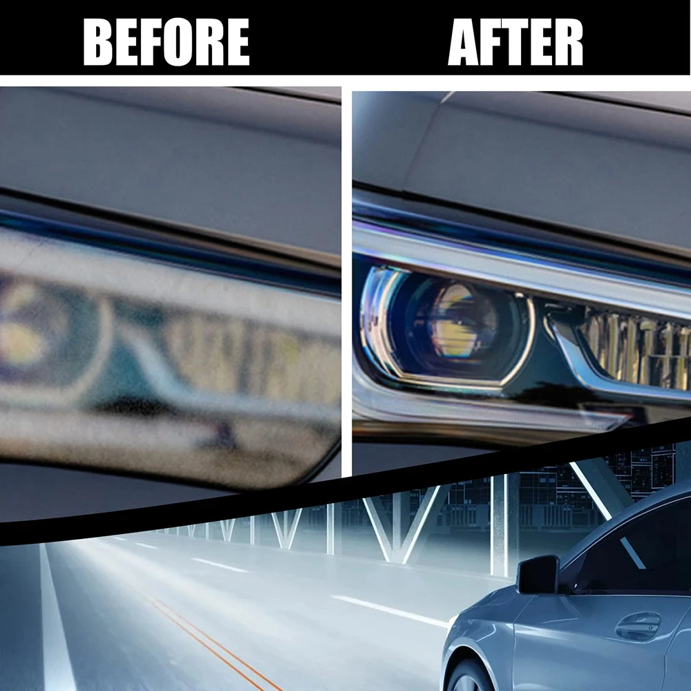 WBG Innovative Car Headlight Repair Polish Repair Fluid Headlight Refurbishment Car Headlight Cleaner