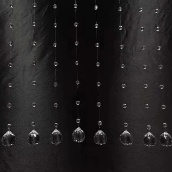 100 см с украшением в виде кристаллов из прозрачного стекла бисера Гирлянда обувь с украшением в виде кристаллов висит нитка Арка бисером занавес, украшение для свадьбы, дома, DIY Украшение для вечеринки