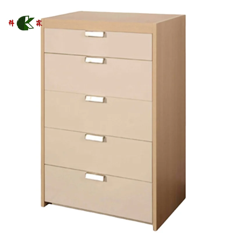 Living room wooden chest of drawers