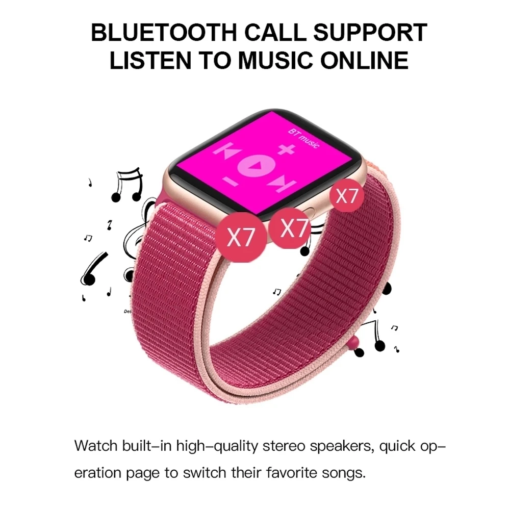 Смарт-часы X7 2021 BT вызова полный сенсорный монитор сердечного ритма приборы для измерения артериального давления умные часы для мужчин спортивные часы Reloj Akilli Saat