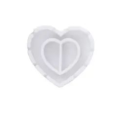 New Arrival 100 pieces  Heart Shape Plastic Eyelash Glue Ring Pink Lash Extension Blossom Cup Holder Disposable