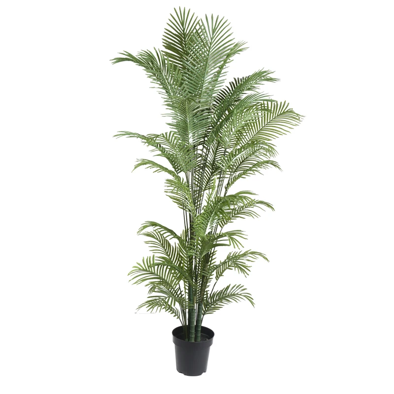 Hot sale artificial palm tree for home garden decor artificial palm tree plants for shopping mall sale artificial palm trees