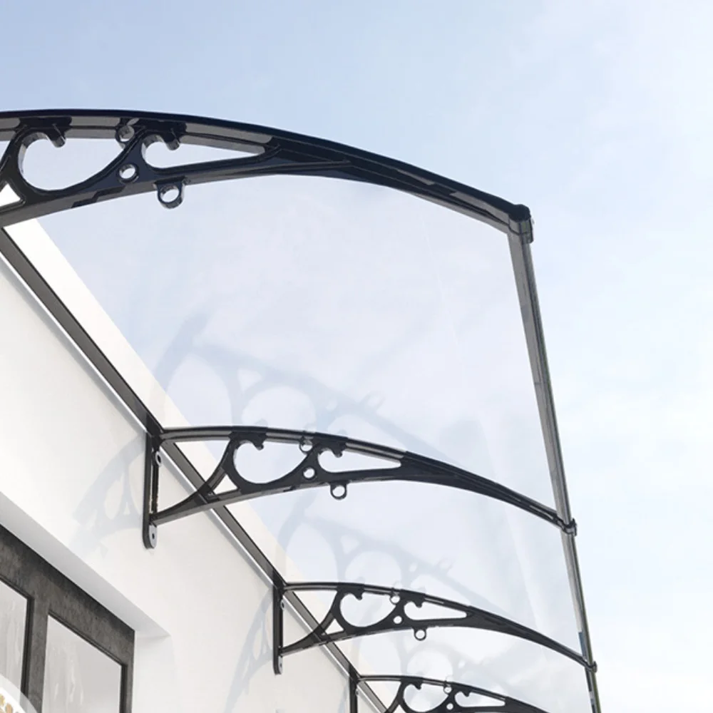 Outdoor awning aluminum alloy endurance plate terrace eaves awning home balcony awning sun shed