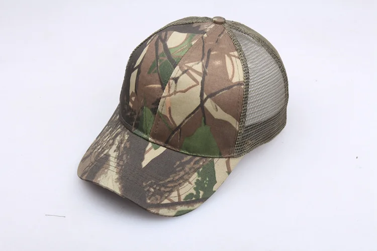 Factory Oem Fashion Customizable Camouflage Outdoor Sport Hats Multiple Styles Logo Choice Baseball Caps