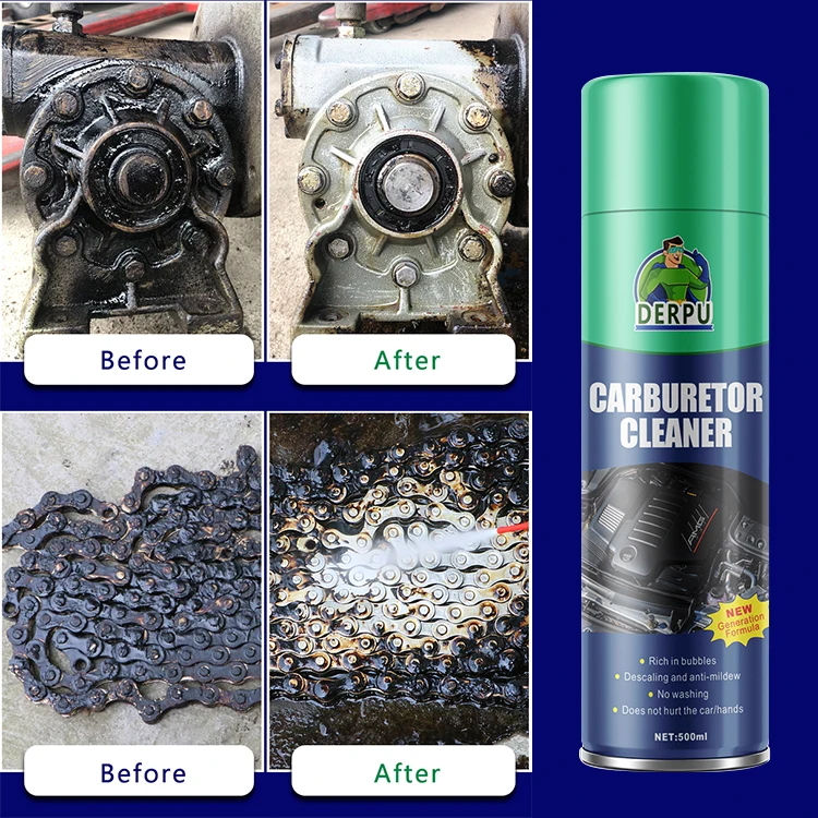Top selling eco-friendly 550ml liquid oil stain carburetor carb spray cleaner