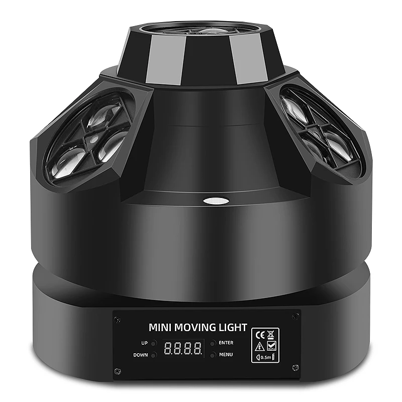 SHTX Hot sale LED rgb 3in1 150w Beam Moving Head 12*10W Red Green laser Effect lamp 4 bee Eye Strobe light Sound Control dmx512