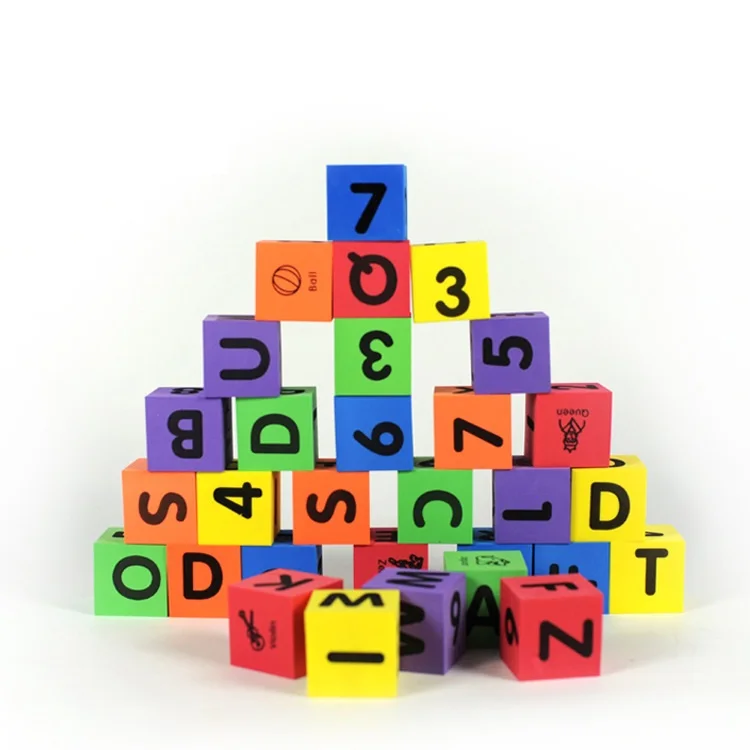 
EVA Foam Alphabet Puzzle Mat Custom EVA Educational Toys 