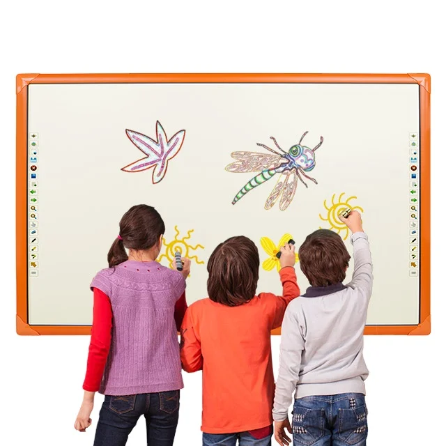 Riotouch Board Interactive smart Whiteboard for teaching No Projector Portable Smart Interactive Whiteboard