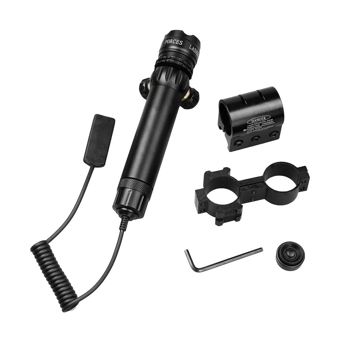 Tactical Green Laser Sight Dot Scope Remote Swith  Mounts