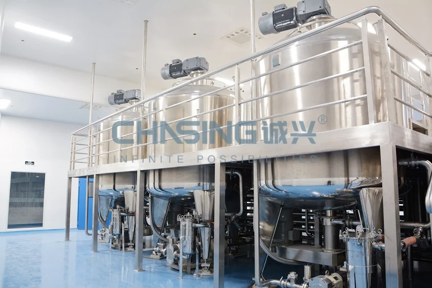 Shanghai Chasing price of soap making machine,liquid soap, shampoo,liquid detergent machine