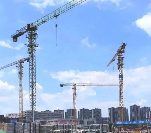 Superior Performance Zoomlion Flat-top Mini Tower Crane 5t Tower Crane R90-6RE with High Load Moment