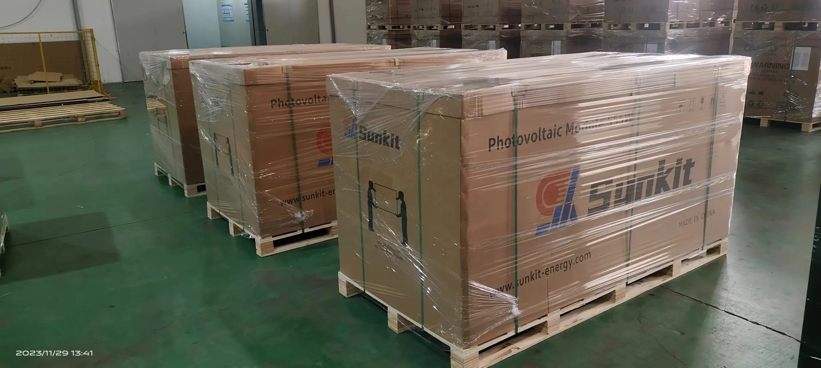 Sunkit Cheap 555w 550w 540w Bifacial Solar Panels From Photovoltaic Modules Wholesale Placas Solares bipv